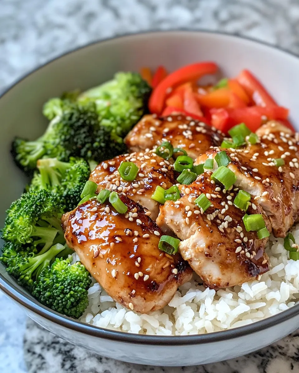 Classic Crispy Honey Soy Chicken Bowls image