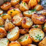 Homemade Garlic Parmesan Pull-Apart Potatoes photo