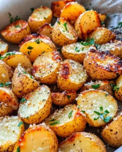 Homemade Garlic Parmesan Pull-Apart Potatoes photo
