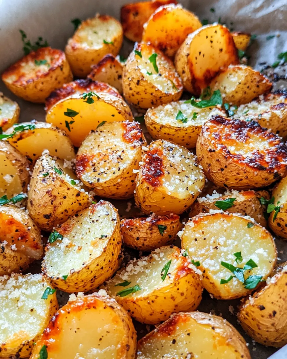 Homemade Garlic Parmesan Pull-Apart Potatoes photo