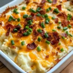 Homemade Holiday Mashed Potato Casserole photo