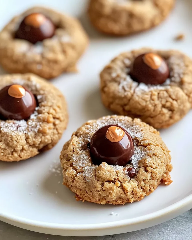 Homemade Holiday Peanut Butter Blossoms photo