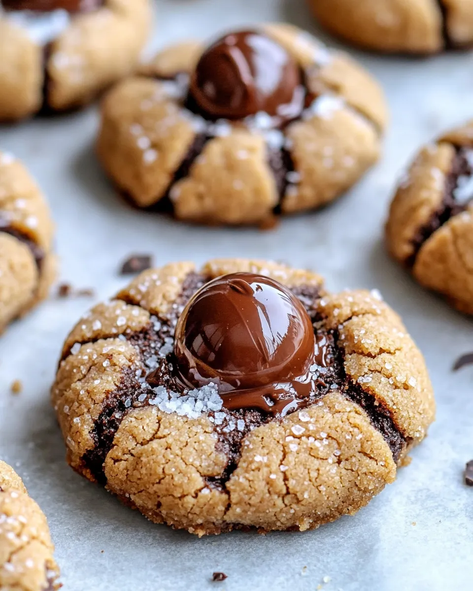 Easy Holiday Peanut Butter Blossoms recipe image