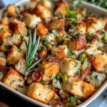 Homemade Holiday Stuffing with Herbs recipe photo
