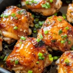 Homemade Honey Garlic Chicken Thighs recipe photo