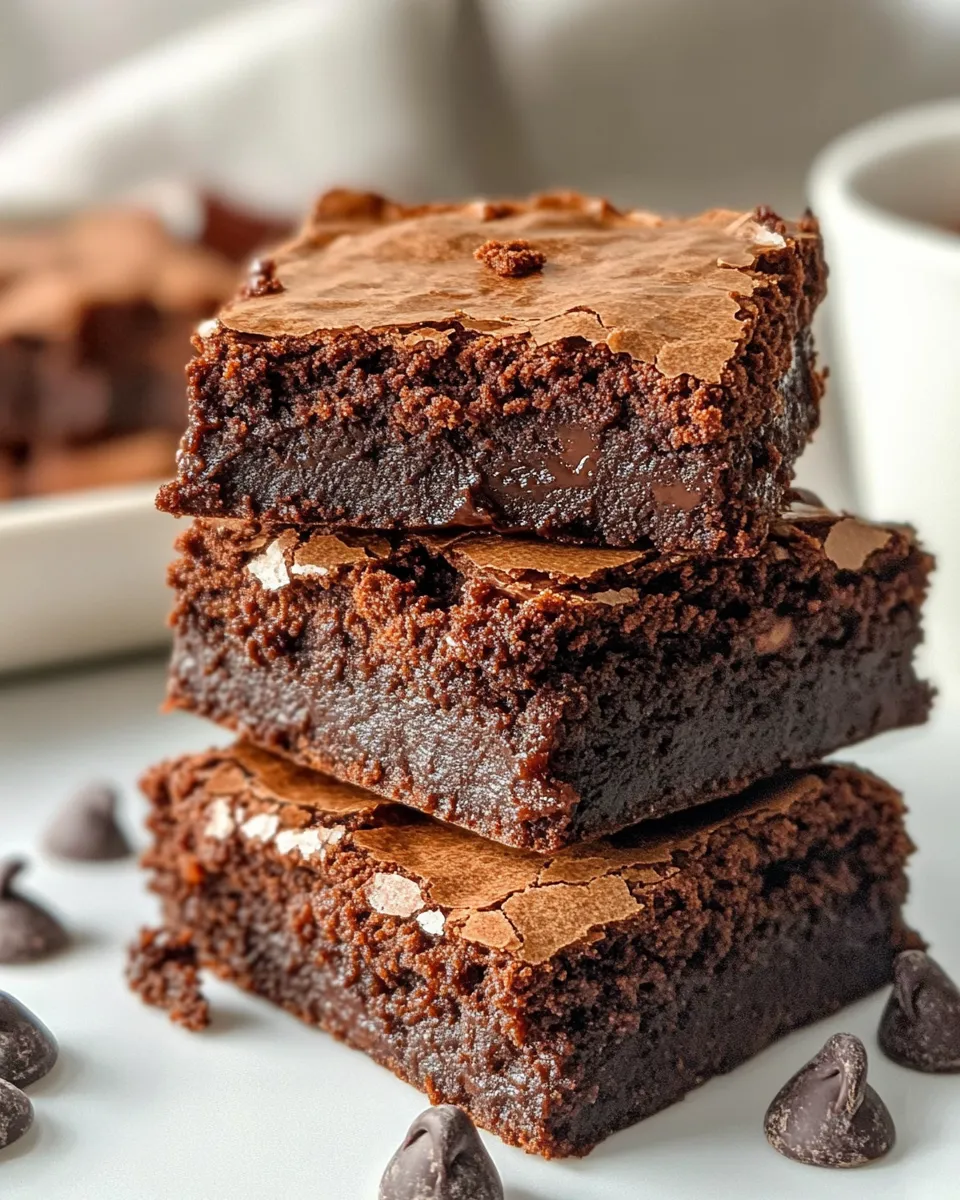 Classic Hot Chocolate Brownies image