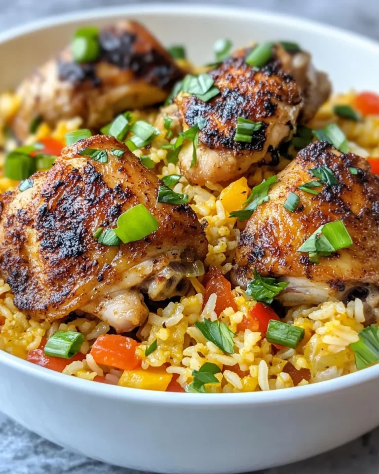 Homemade Jerk Chicken and Yellow Rice recipe photo