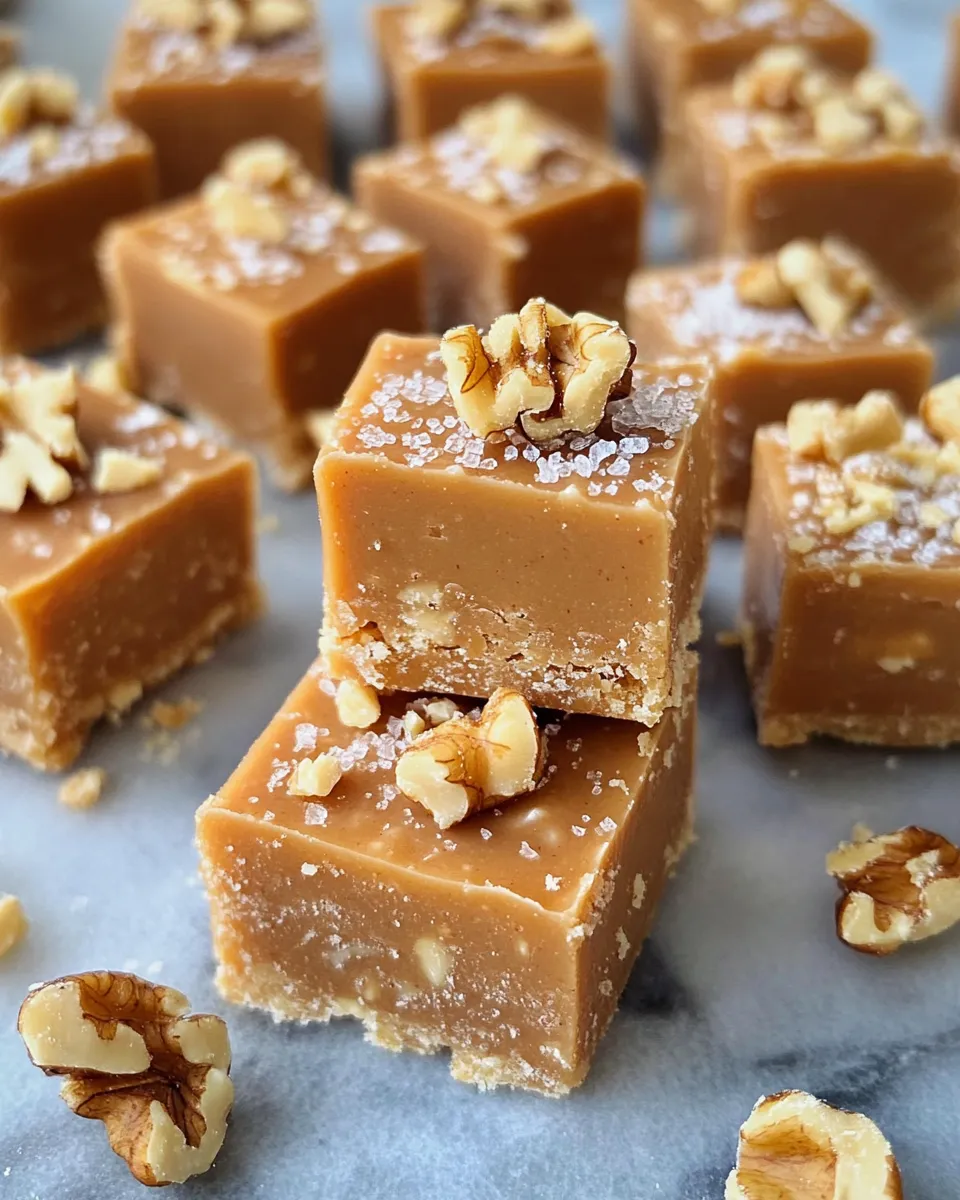 Delicious Maple Walnut Fudge plate image
