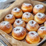 Delicious Nutella-Stuffed Bomboloni Snowcaps photo