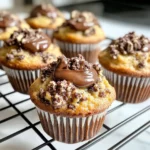 Delicious Nutella Stuffed Banana Bread Muffins recipe photo