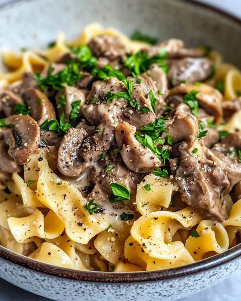 Homemade One Pot Beef Stroganoff Noodles recipe photo