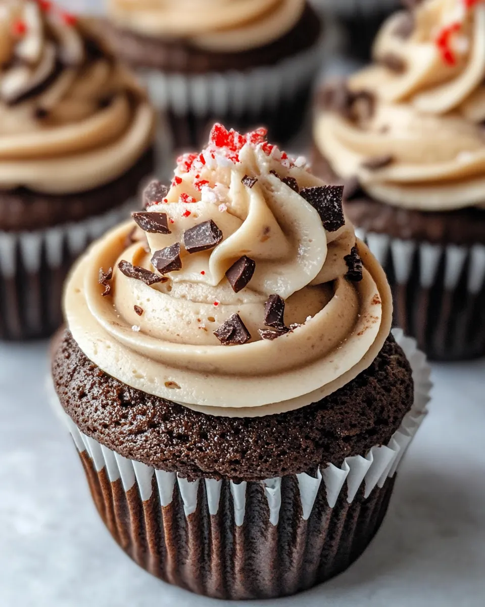 Delicious Peppermint Mocha Cupcakes picture