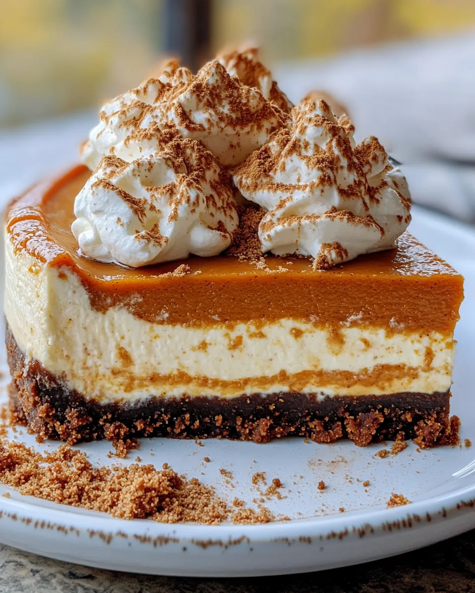 Classic Pumpkin Cheesecake with Gingersnap Crust image