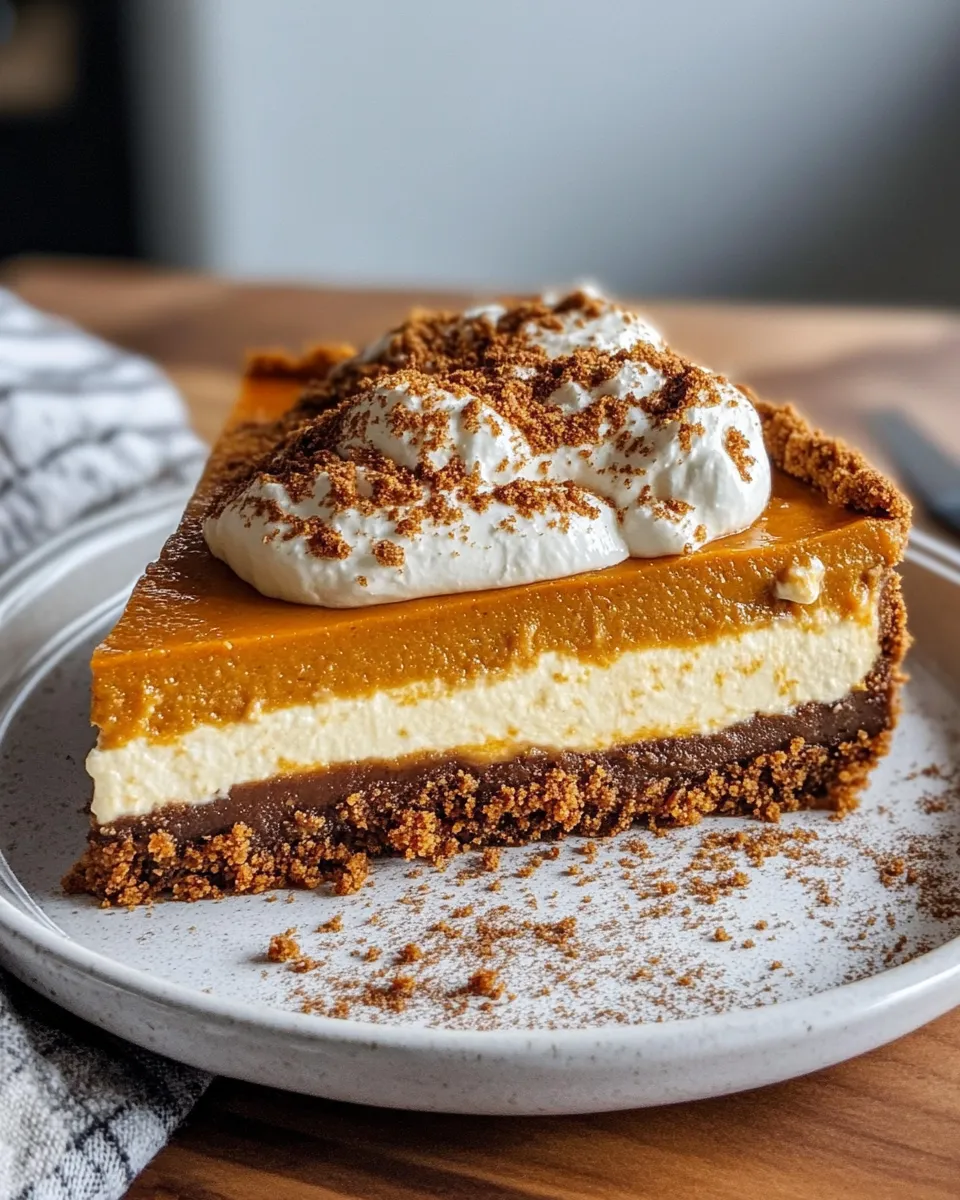 Easy Pumpkin Cheesecake with Gingersnap Crust recipe photo