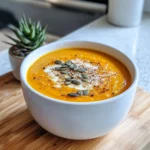 Homemade Roasted Butternut Squash Soup recipe photo