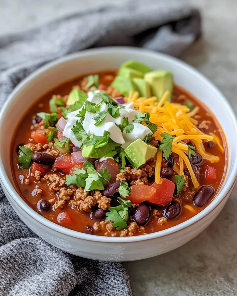 Homemade Slow Cooker Chili with Ground Turkey photo