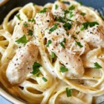 Homemade Slow Cooker Creamy Chicken Alfredo recipe photo