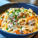 Homemade Slow Cooker Creamy Turkey Noodles recipe photo