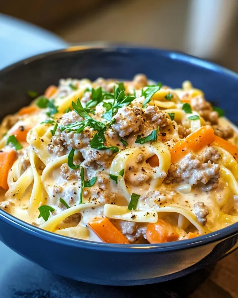 Homemade Slow Cooker Creamy Turkey Noodles recipe photo