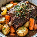 Homemade Slow Cooker Pot Roast with Gravy photo
