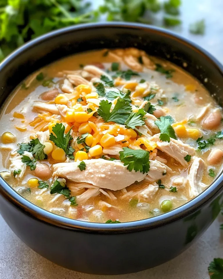 Homemade Slow Cooker White Chicken Chili photo