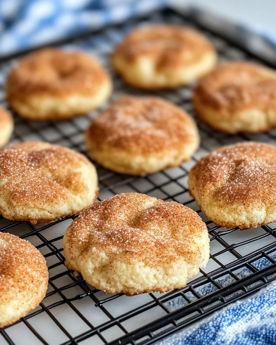 Easy Soft Snickerdoodle Cookies dish photo