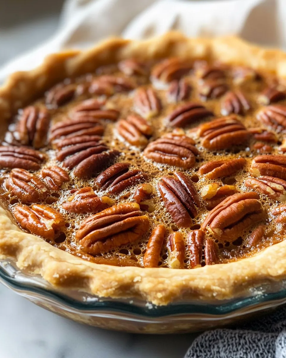 Classic Southern Pecan Pie recipe image