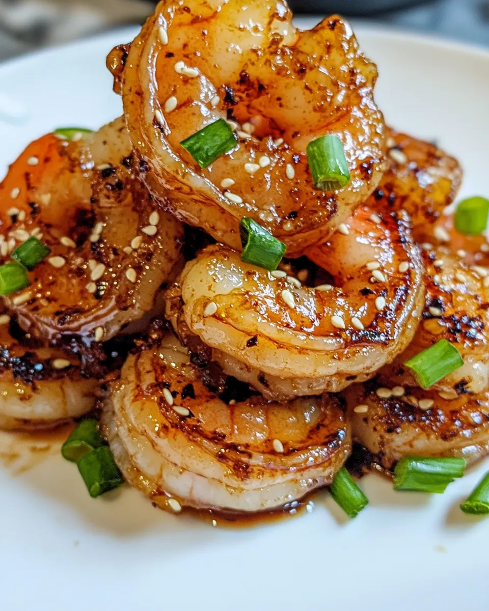 Classic Sticky Sesame Garlic Shrimp image