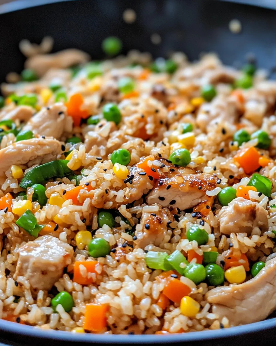 Homemade Teriyaki Chicken Fried Rice recipe photo