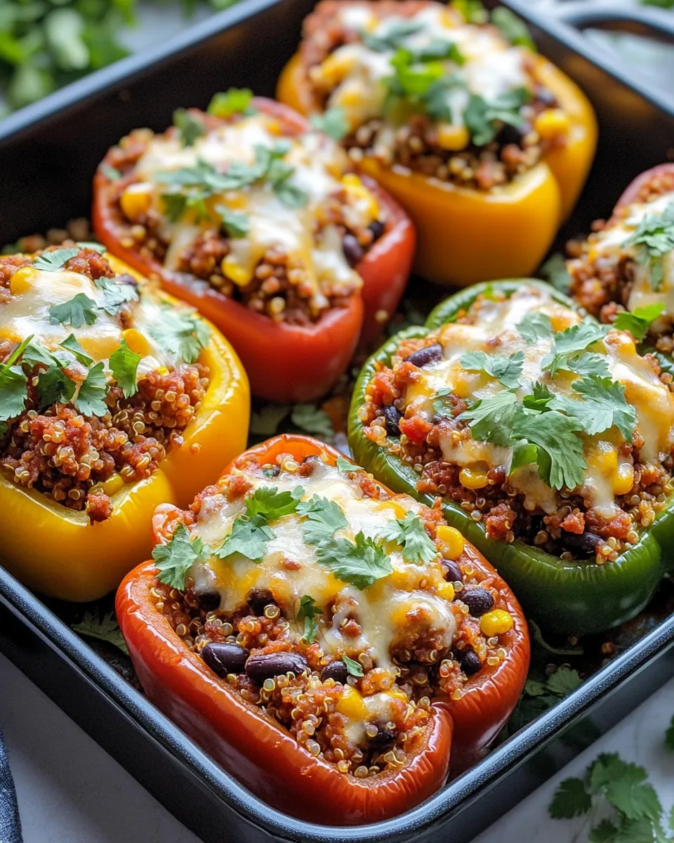 Classic Turkey Chorizo Stuffed Peppers image