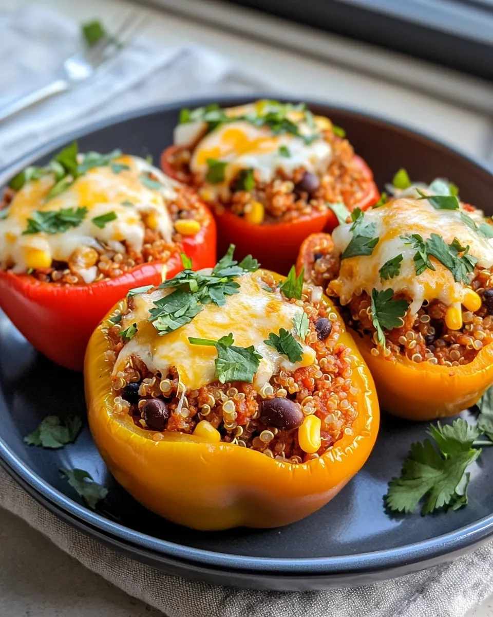Easy Turkey Chorizo Stuffed Peppers recipe photo