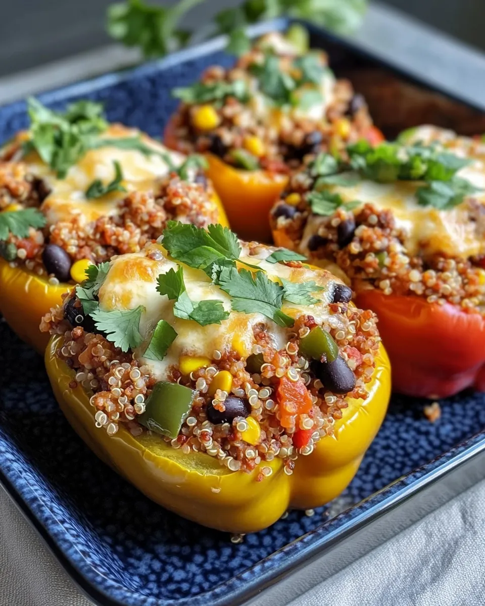 Delicious Turkey Chorizo Stuffed Peppers dish photo