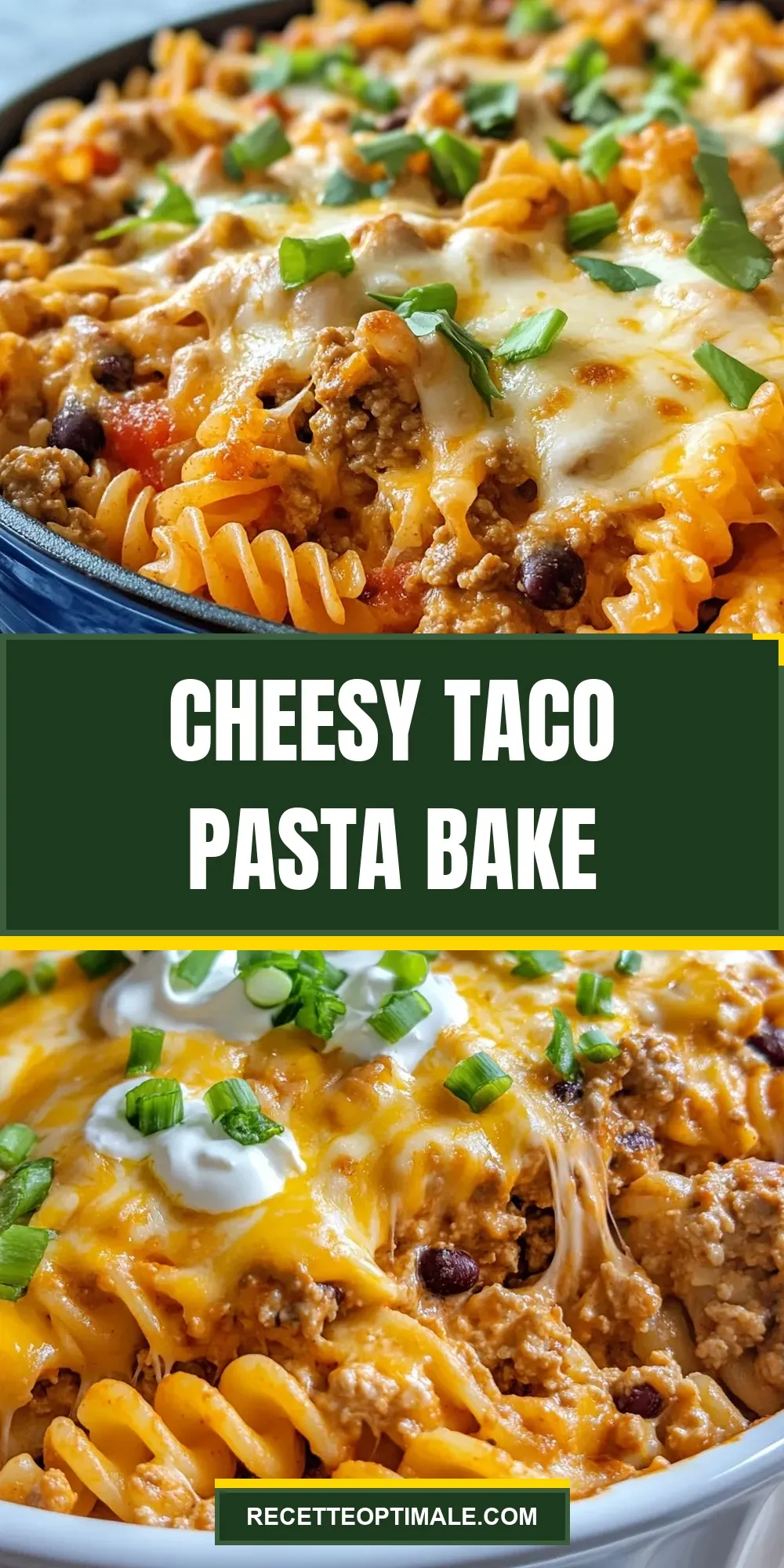 How To Make Delicious Cheesy Taco Pasta Bake