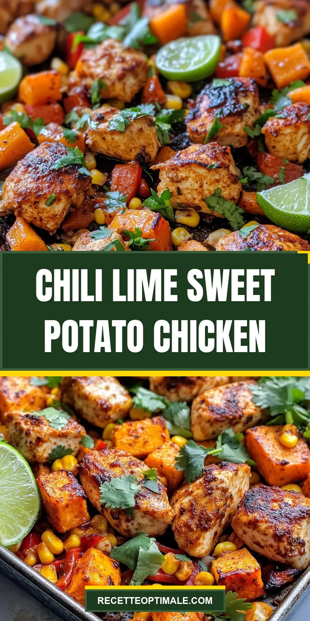The Best Chili Lime Sweet Potato Chicken Ever