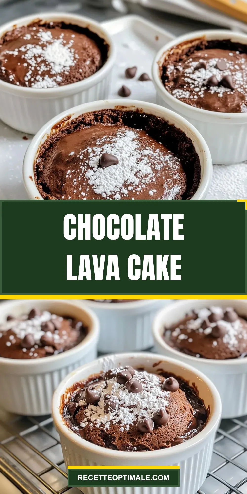 Chocolate Lava Cake (The Best & Delicious)