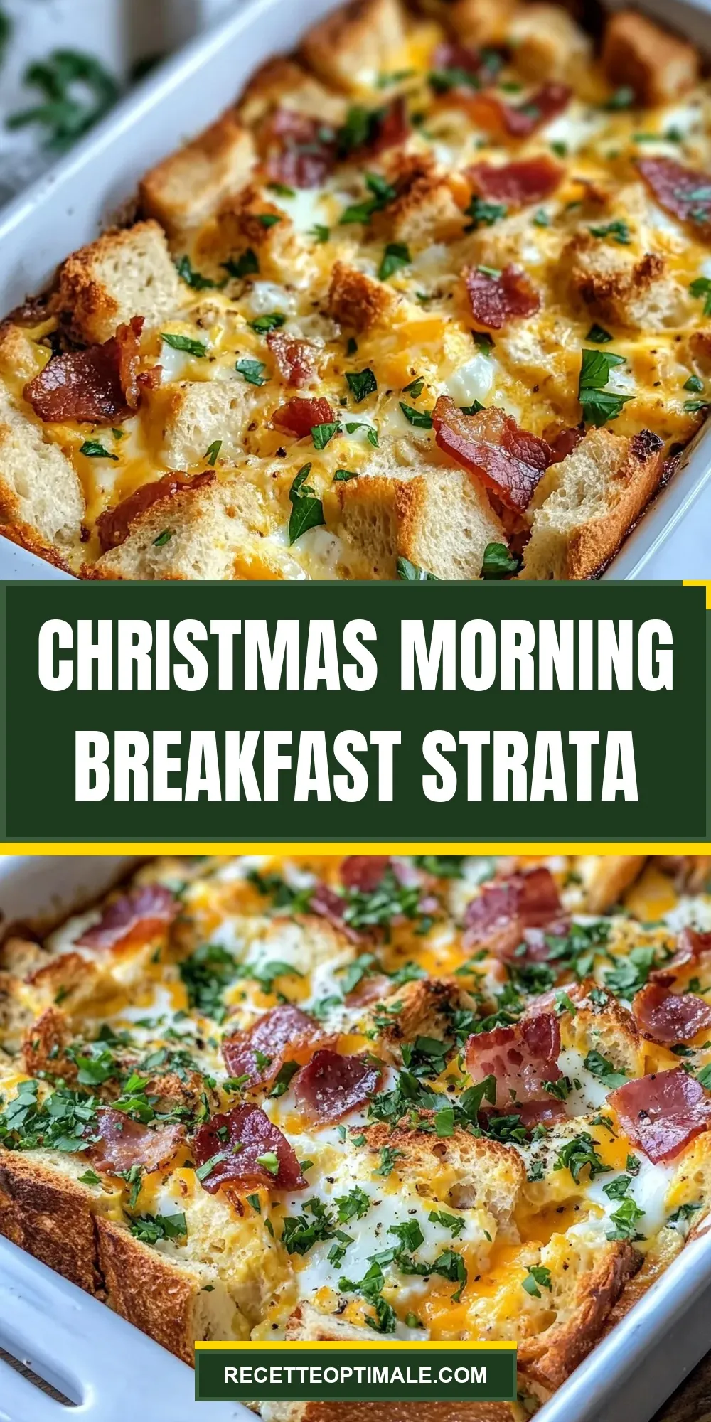 Christmas Morning Breakfast Strata Recipe
