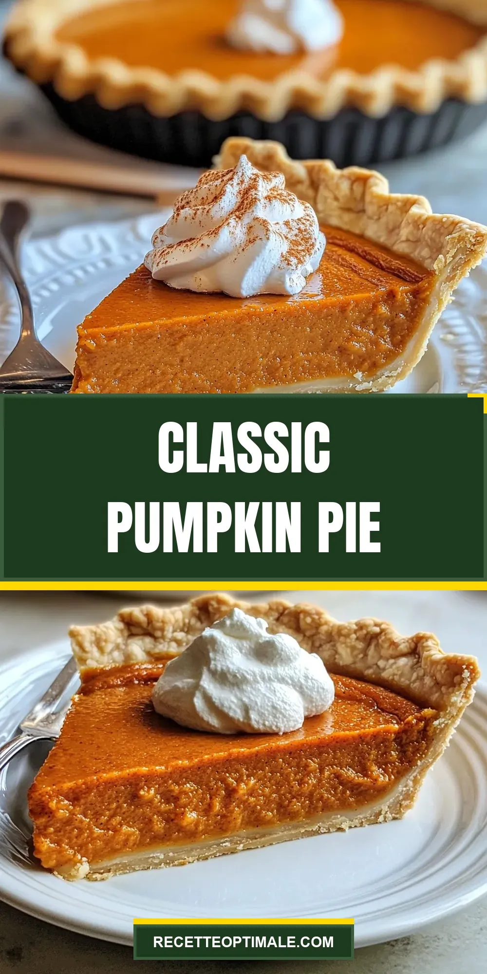 The Best Classic Pumpkin Pie Ever