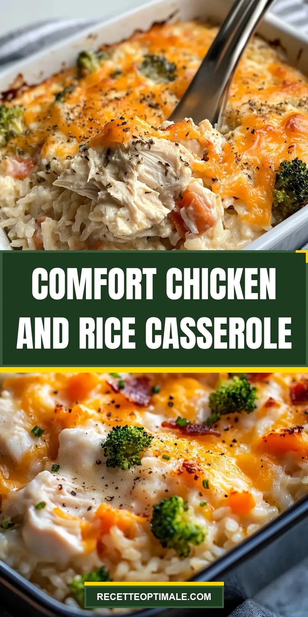 Easy Comfort Chicken And Rice Casserole Recipe