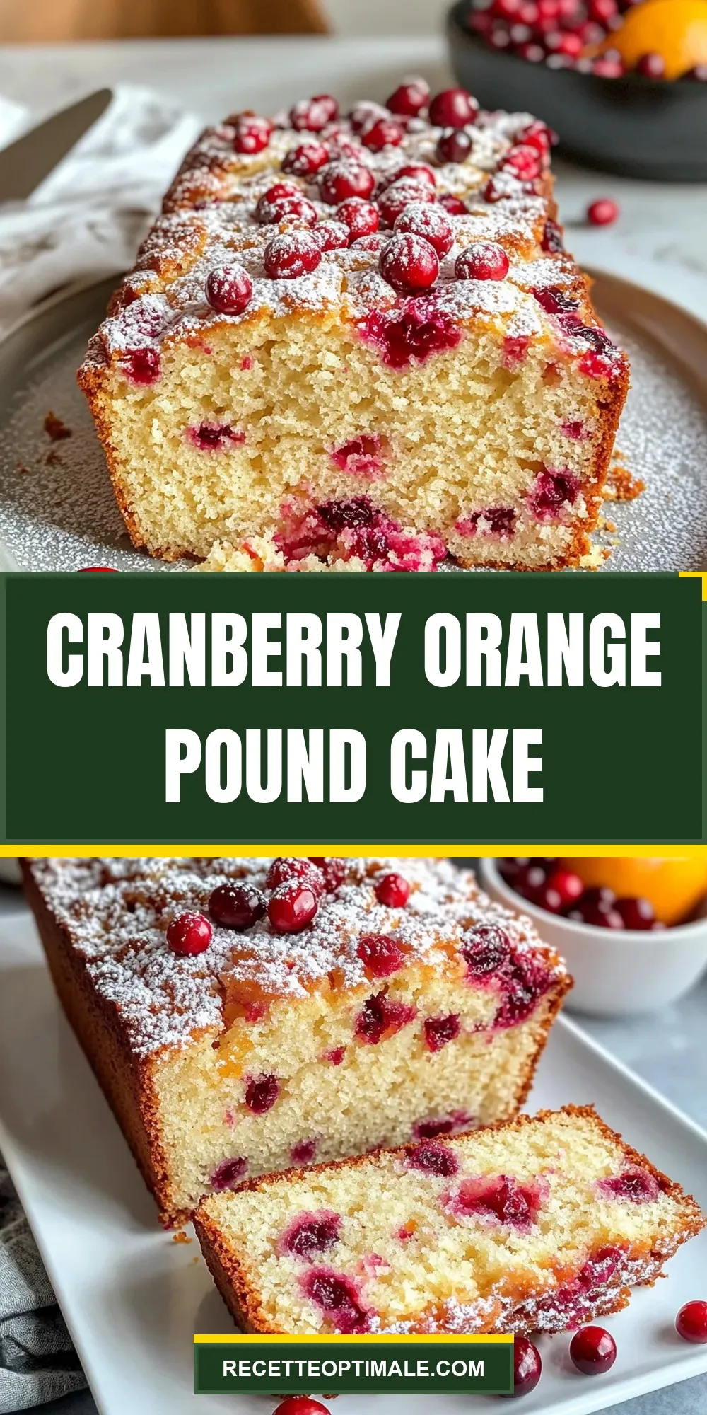 How To Make Tasty Cranberry Orange Pound Cake