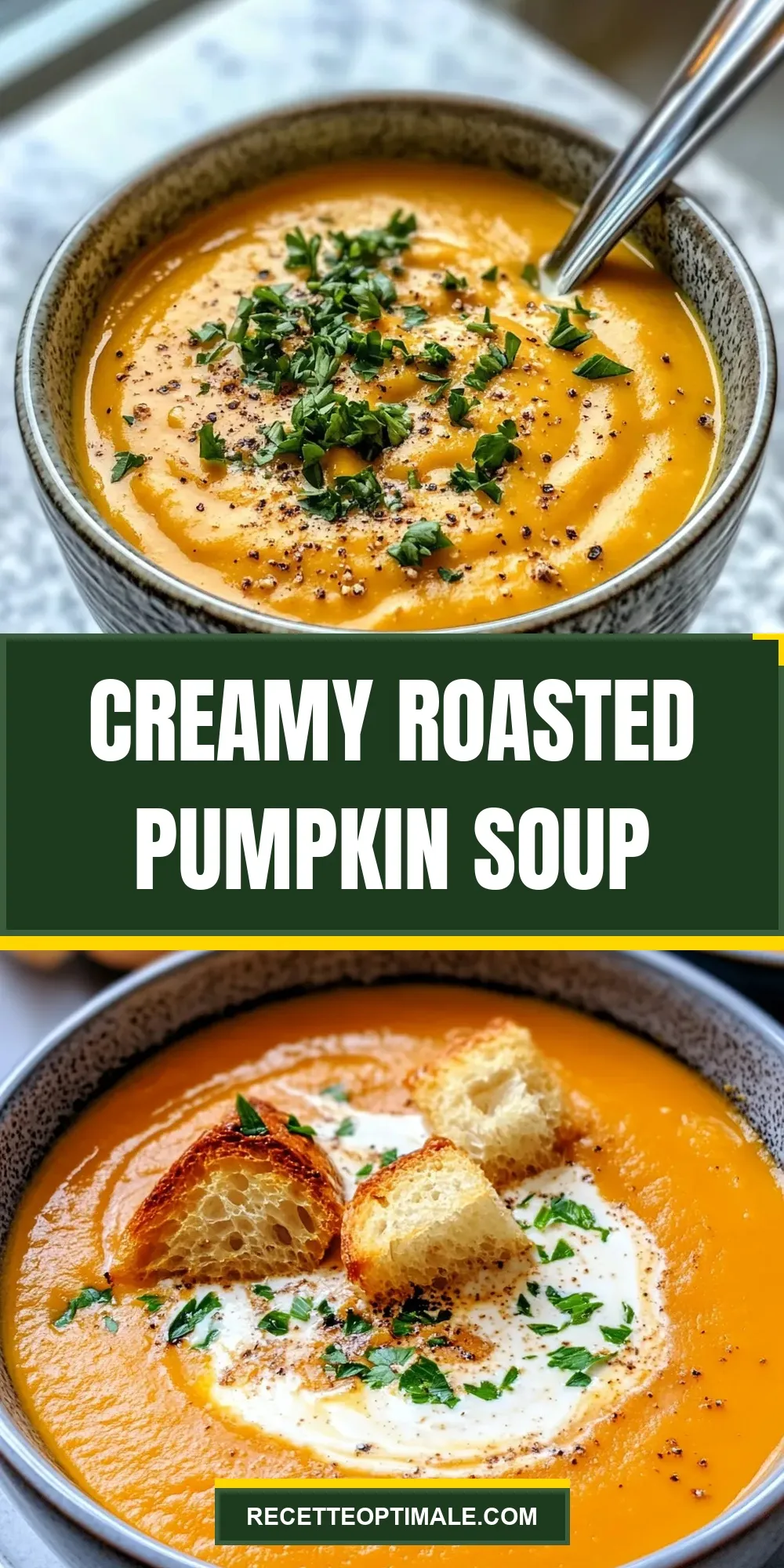 The Best Creamy Roasted Pumpkin Soup Ever