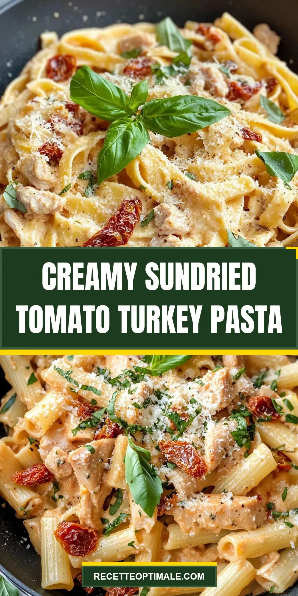 Creamy Sundried Tomato Turkey Pasta Recipe