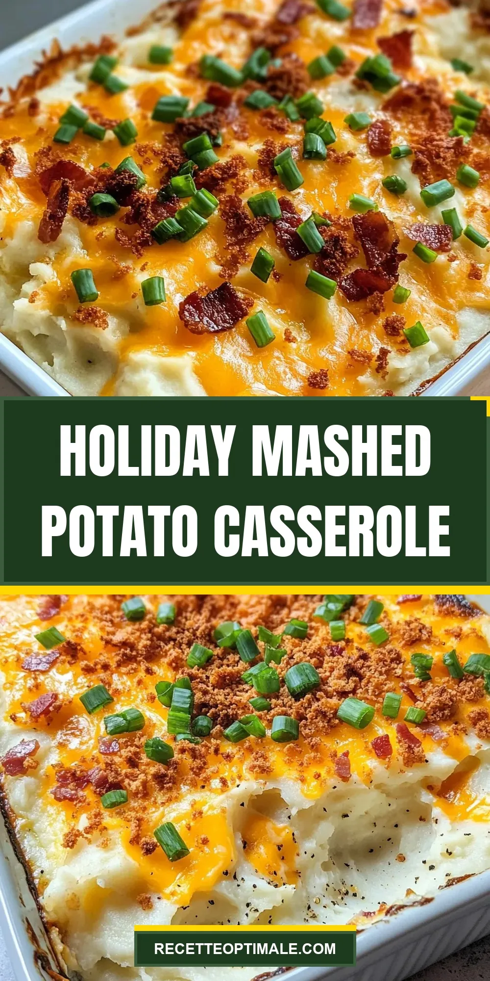 The Best Holiday Mashed Potato Casserole Ever