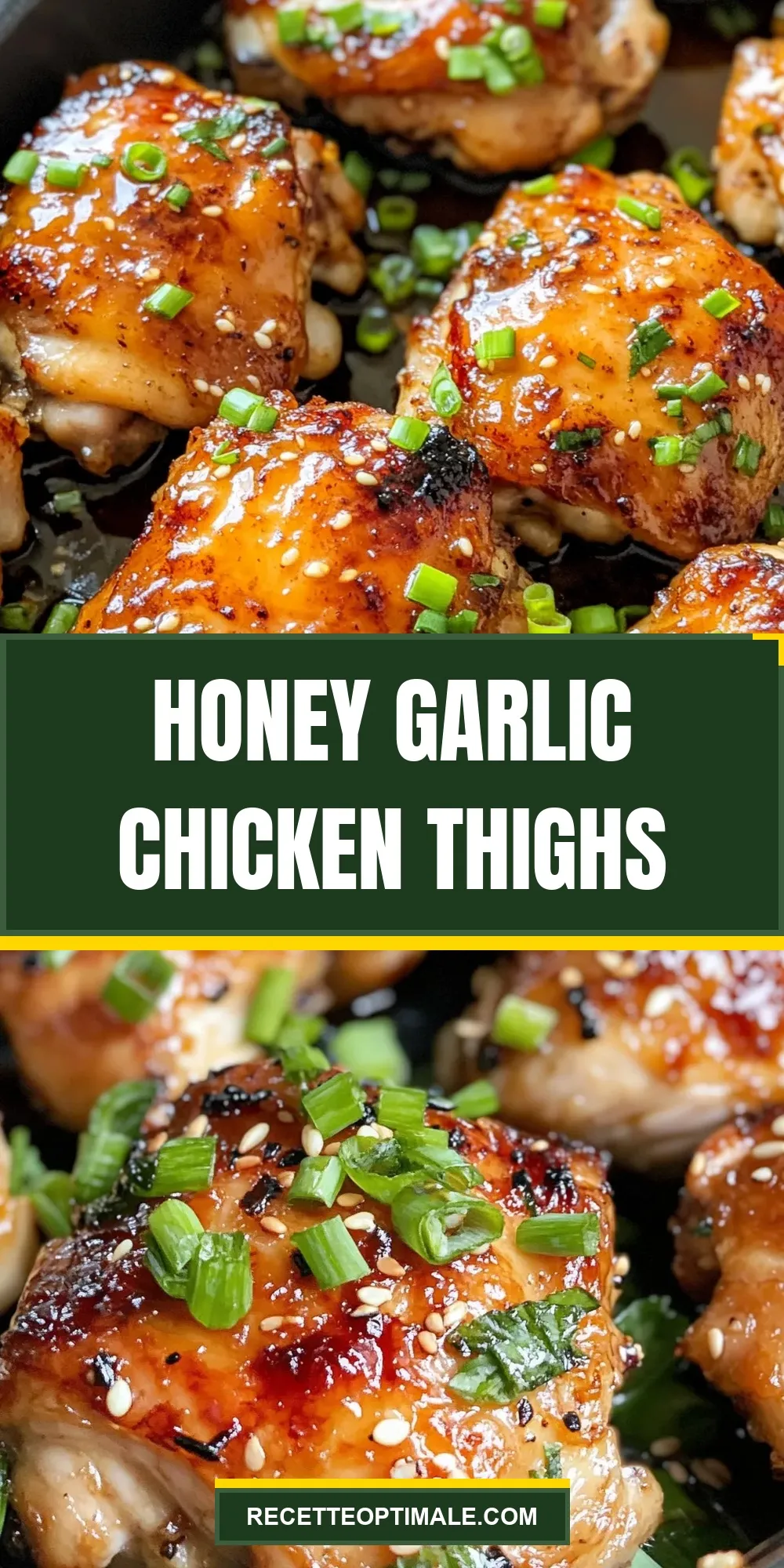 How To Make Homemade Honey Garlic Chicken Thighs
