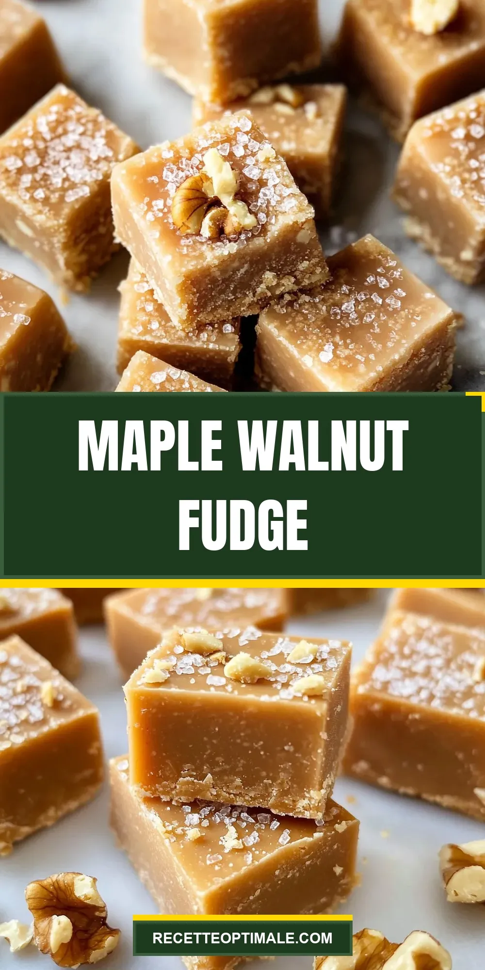 Creamy Maple Walnut Fudge
