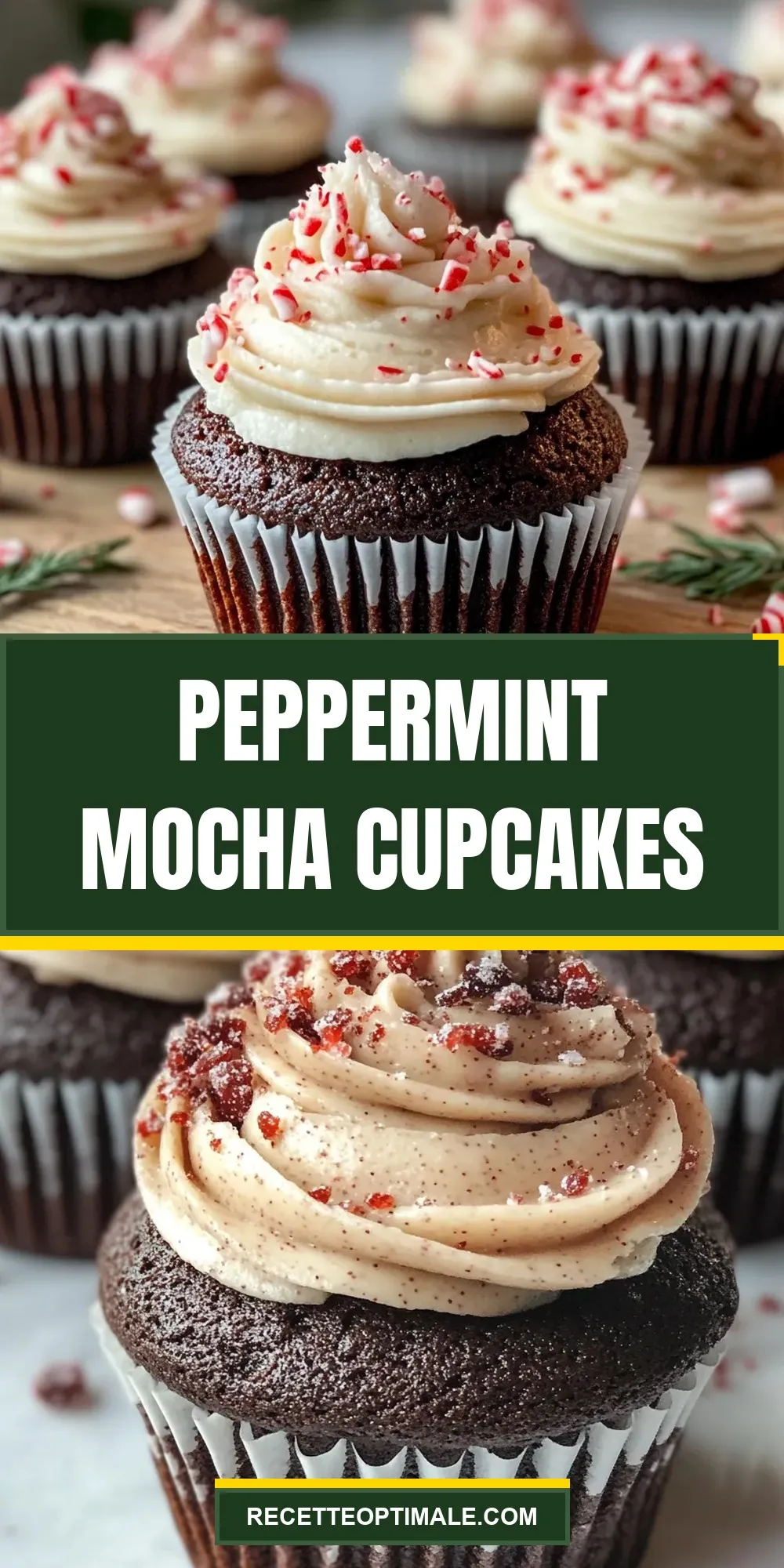 How To Make Homemade Peppermint Mocha Cupcakes