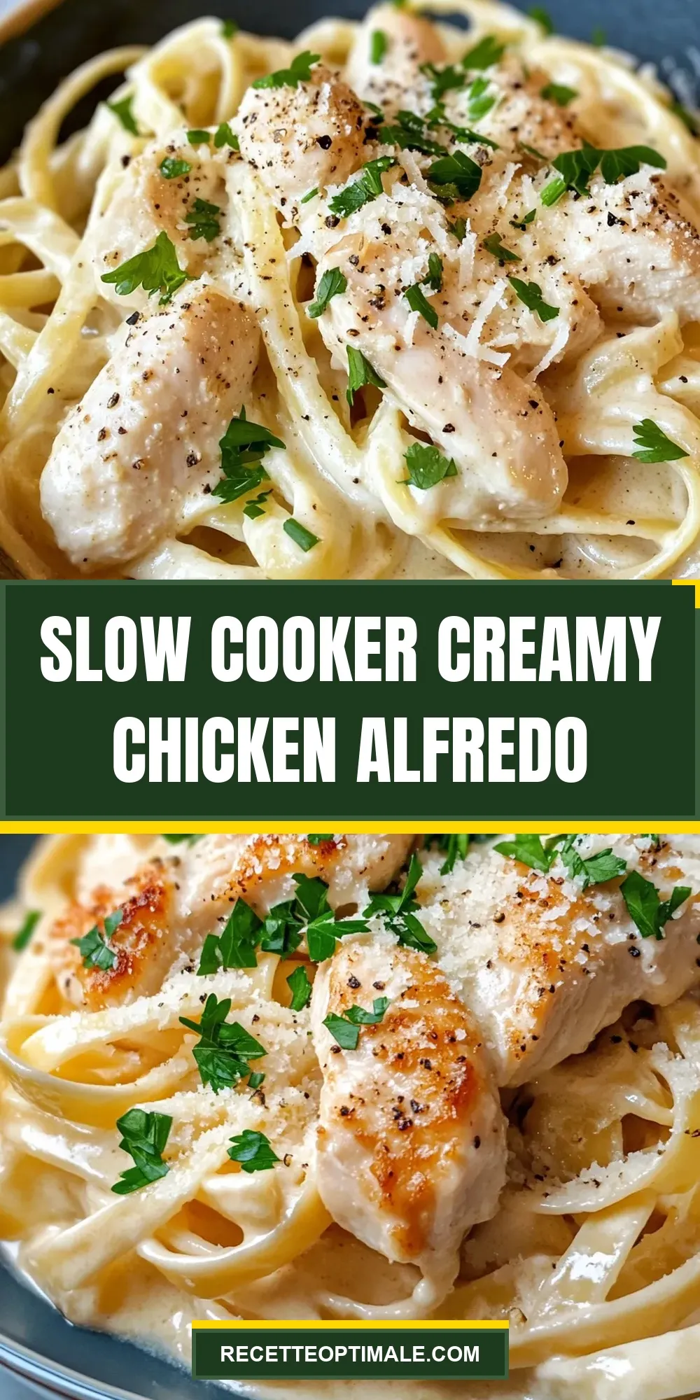 How To Make Fresh Slow Cooker Creamy Chicken Alfredo