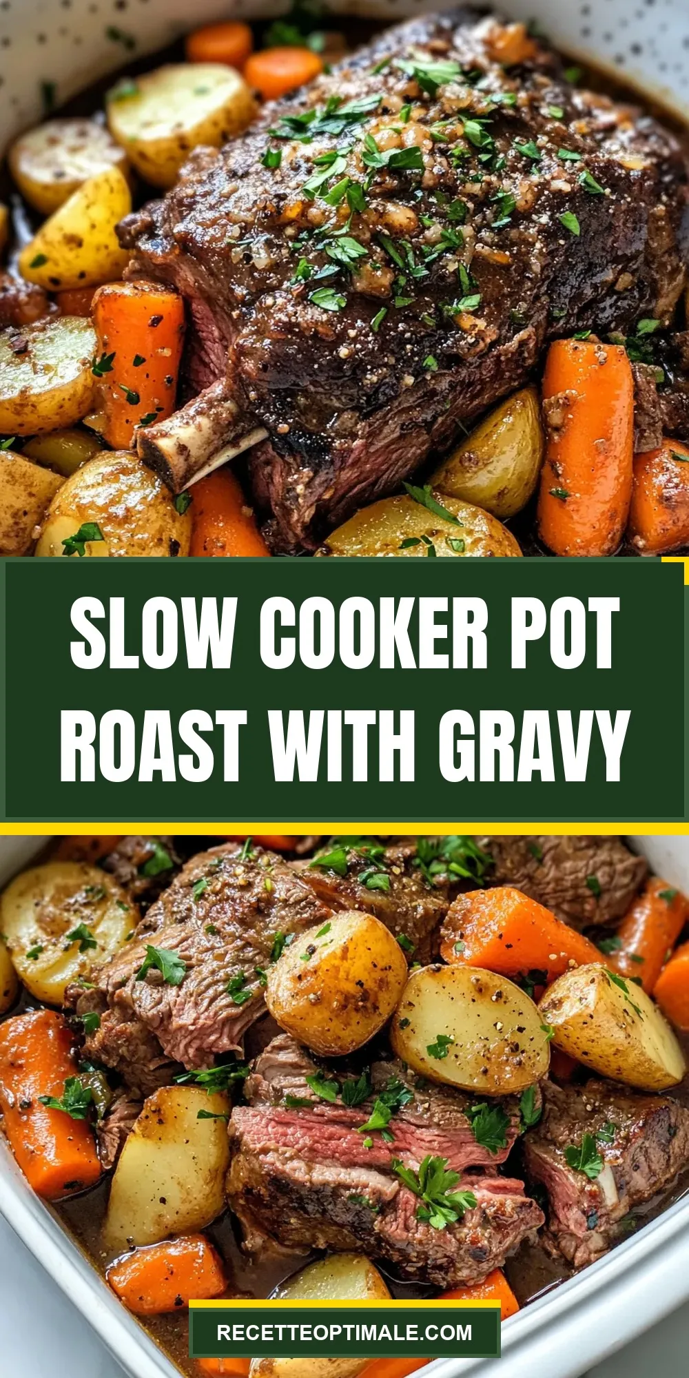 Slow Cooker Pot Roast With Gravy Recipe