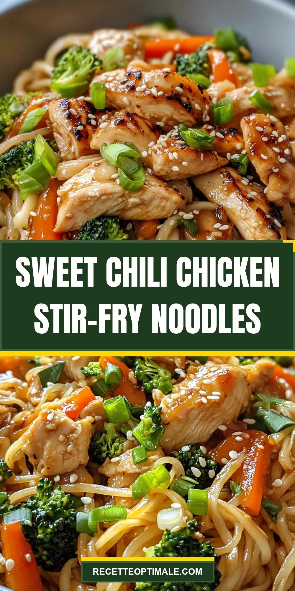 The Best Sweet Chili Chicken Stir-Fry Noodles Ever