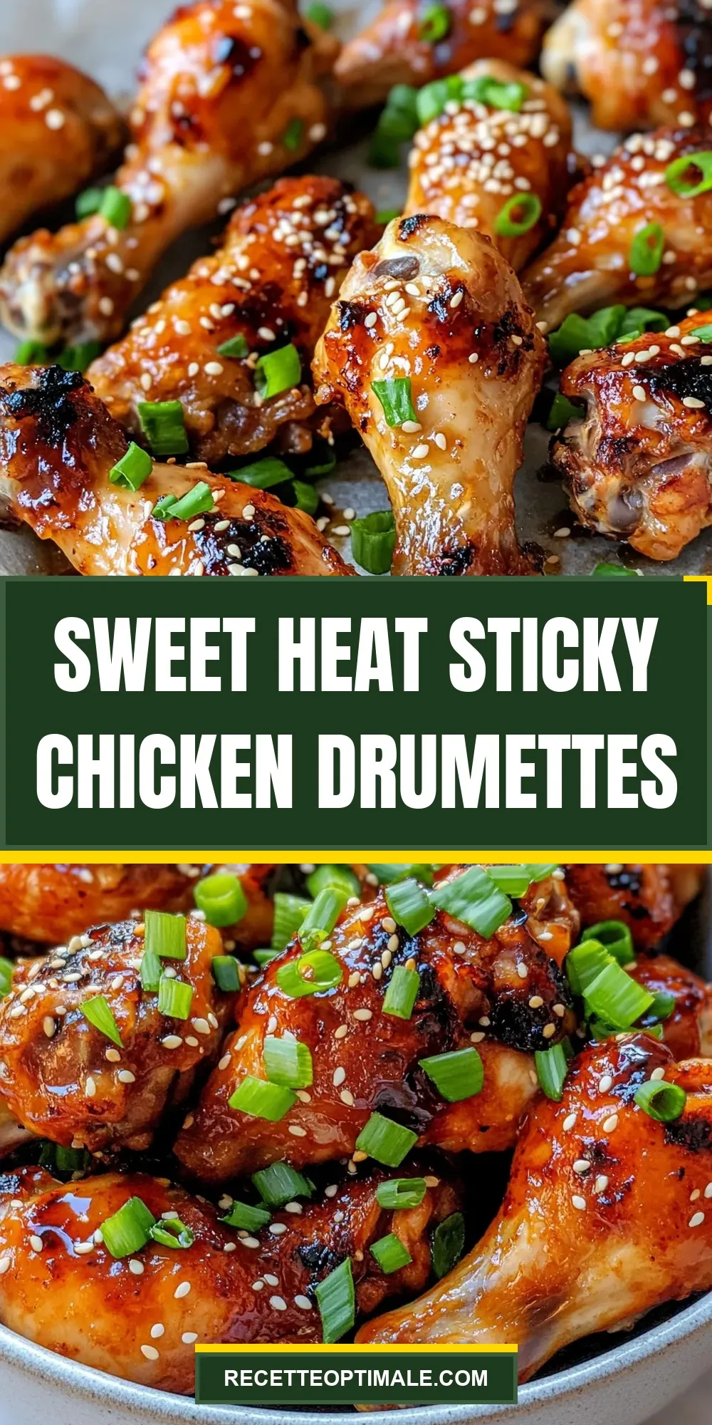Easy Sweet Heat Sticky Chicken Drumettes Recipe