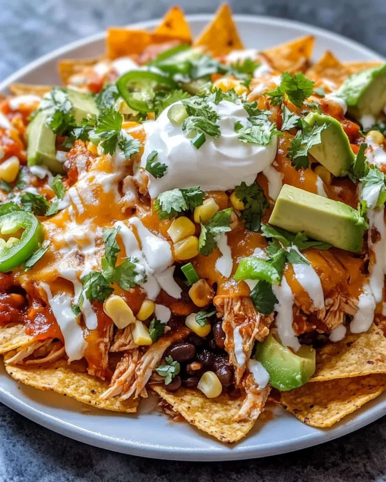 Homemade BBQ Chicken Sheet-Pan Nachos photo